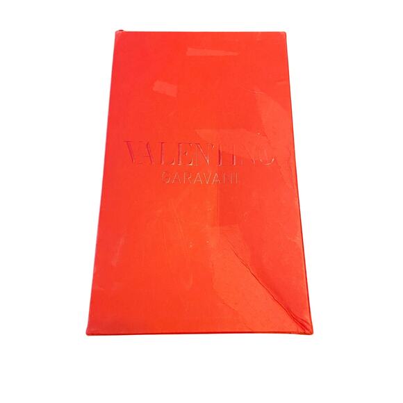 Valentino Garavani Patent Leather Pointed Toe Ballet Flats Ballerina IVORY 7/37 - Picture 12 of 13